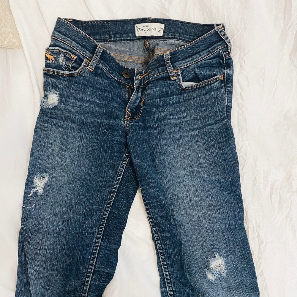 Abercrombie Distressed Jeans